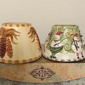 Yankee Candle Exclusive Ceramic candle top, no cracks or chips